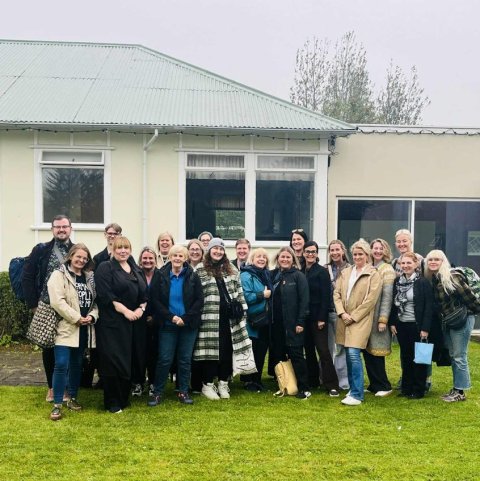 Starfsfólk Mímis hjá NLFÍ