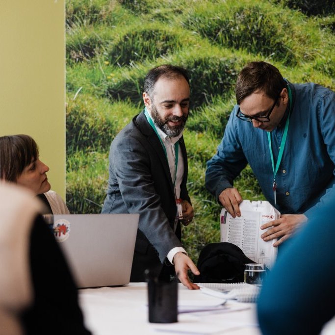 Gísli Hvanndal Ólafsson, verkefnastjóri, og Mirko Garofalo, aðjunkt í íslensku sem öðru máli hjá Háskóla Íslands