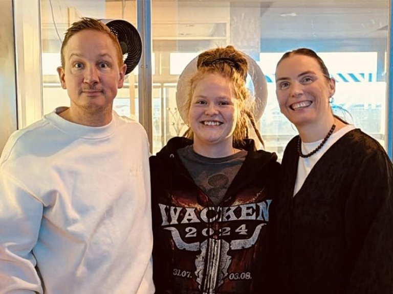 Heiðar Austmann, Birgitta og María Stefanía 