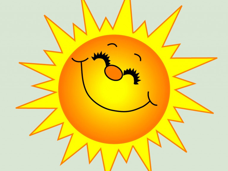 Við tökum fagnandi á móti sólinni þegar hún lætur sjá sig