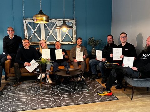 Starfsfólk BAUHAUS lýkur fjórðu og síðustu lotu leiðtoganámskeiðs hjá Mími