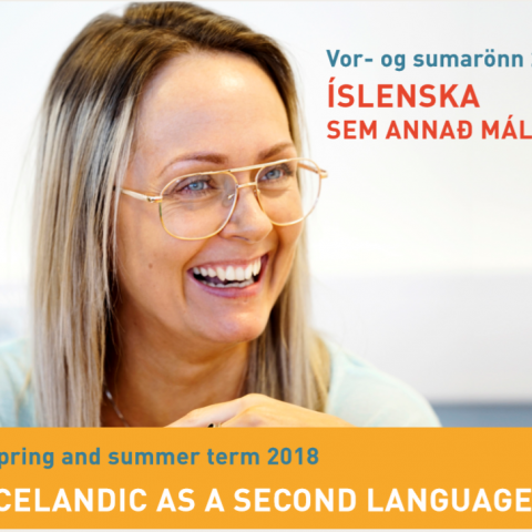 Íslenskunámskeið vor og sumar 2018