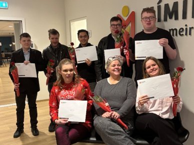 Útskrift - Færnismiðja á vinnumarkaði