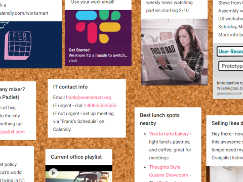 Kennarar hjá Mími áhugasamir um kennsluforritið Padlet